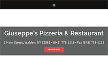 Tablet Screenshot of giuseppesofwalden.com